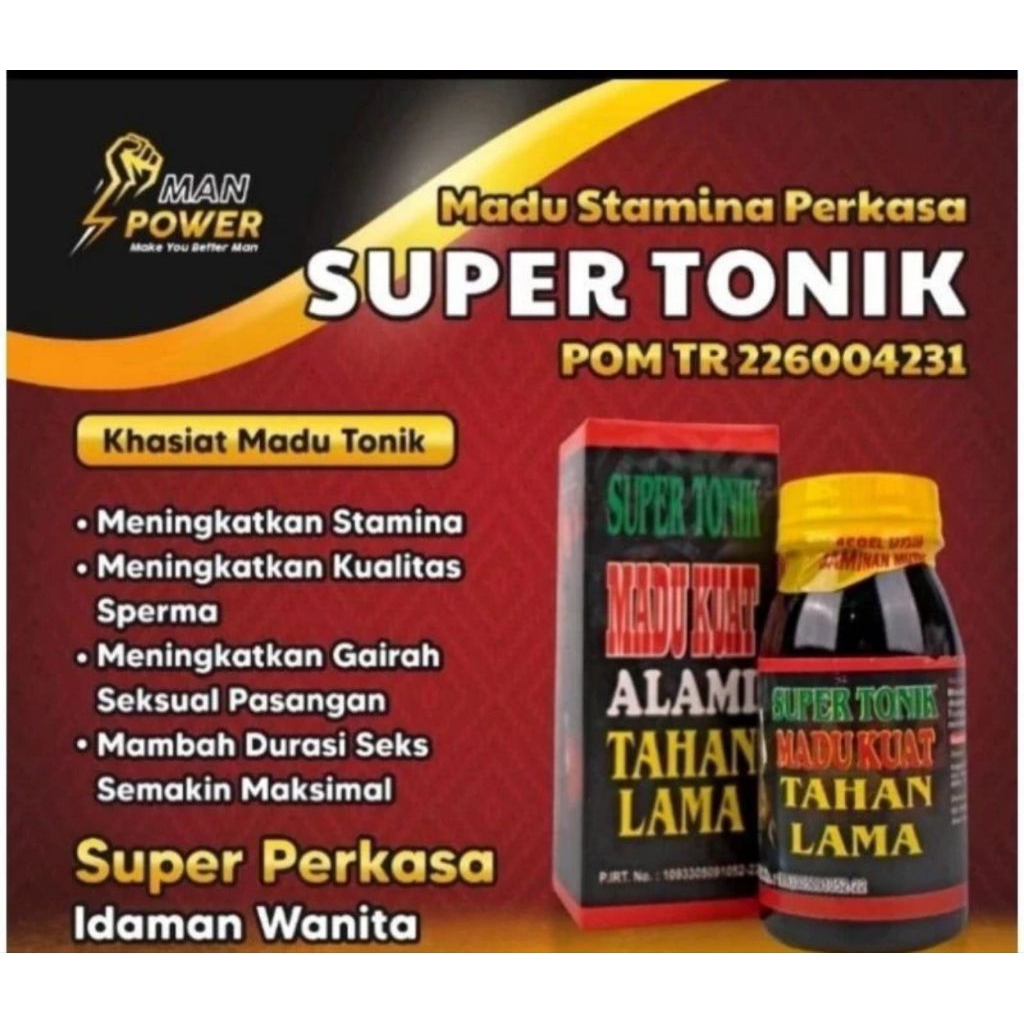 

MADU HERBAL STRONG - MADU 6X SUPER STORNG BER KAHASIAT