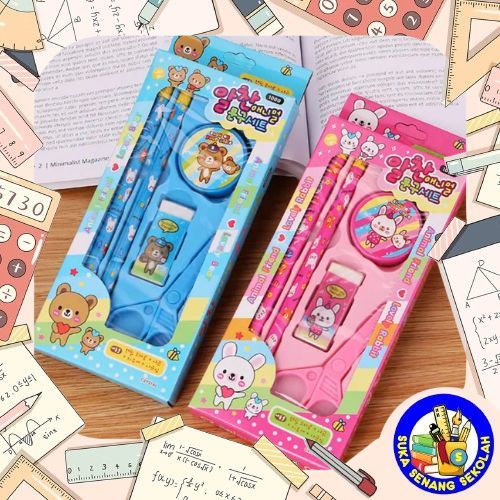 

Set 5 in 1 Alat Tulis Anak Sekolah S8005