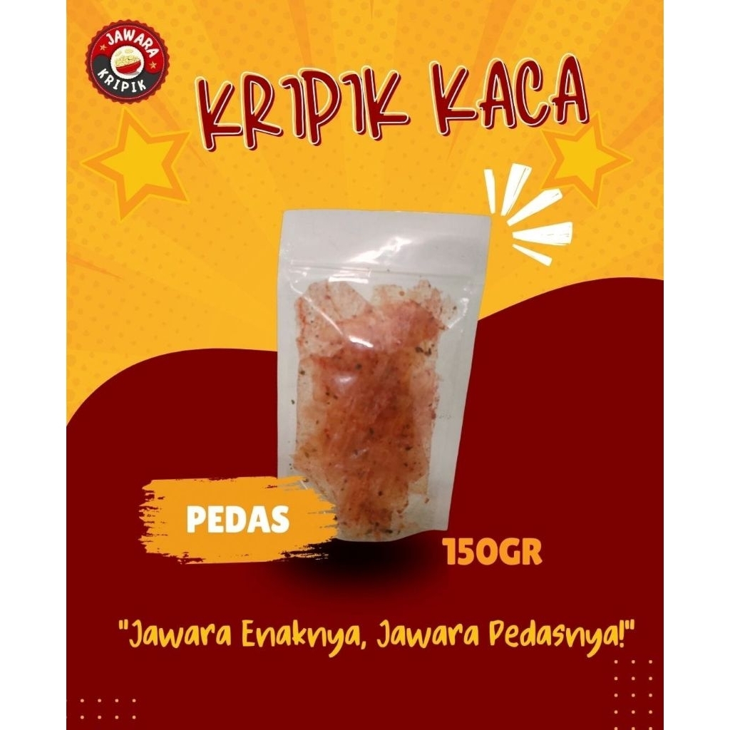 

JAWARA - Camilan Keripik Kaca Pedas Daun Jeruk 150gr