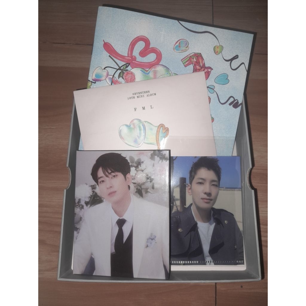Album official Seventeen (Wonwoo) fml carat ver unsealed