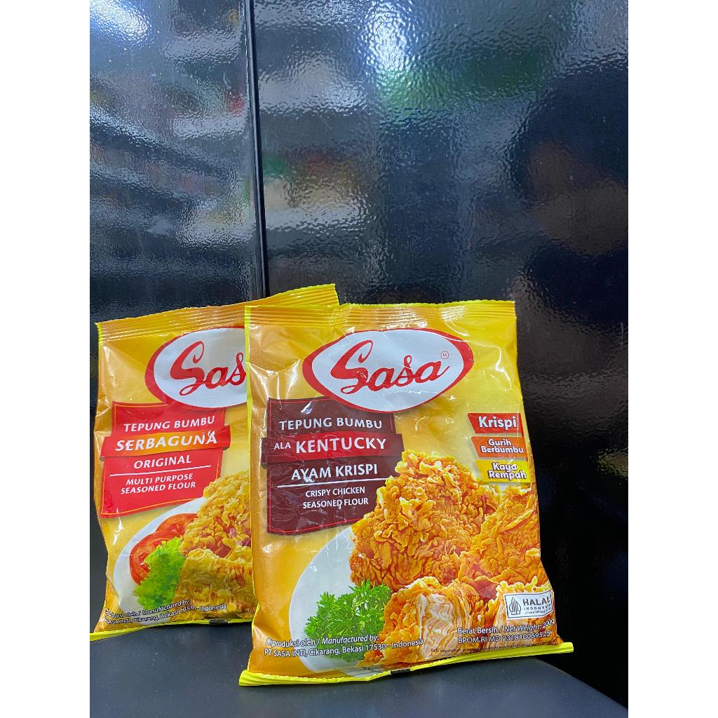 

SASA TEPUNG KENTUCKY,SERBAGUNA ORI,BAKWAN,PISANG GORENG