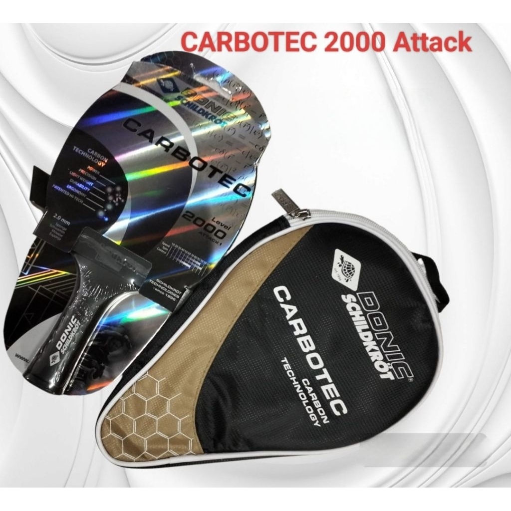BAT PINGPONG TENIS MEJA BET DONIC SCHILDKROT CARBOTEC 2000. ORIGINAL