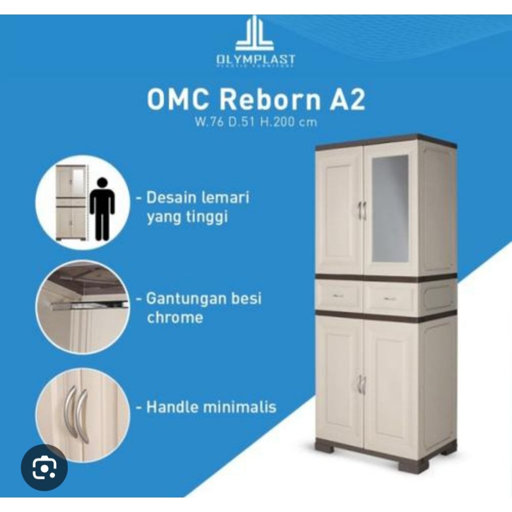 LEMARI OLYMPLAST OMC REBORN A2