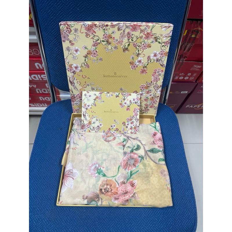 promo termurah preloved butonscarves farra series mimosa