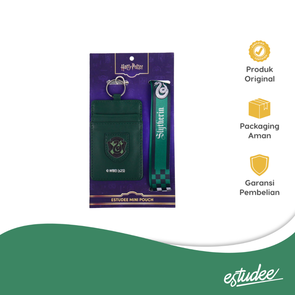 

ESTUDEE MINI POUCH + LANYARD HARRY POTTER SLYTHERIN