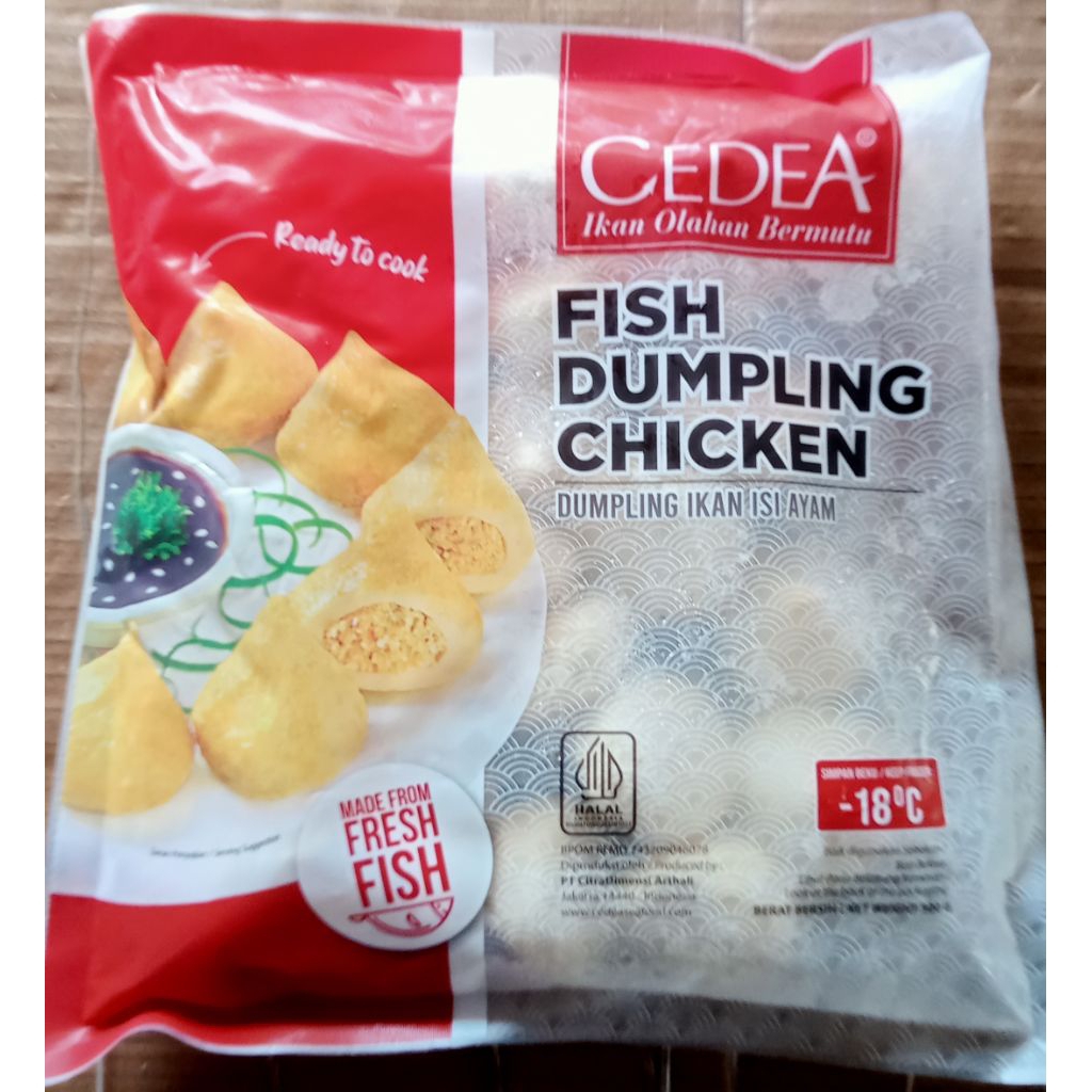 

Dumpling Ayam Cedea 500gr/Zee Frozen Mart