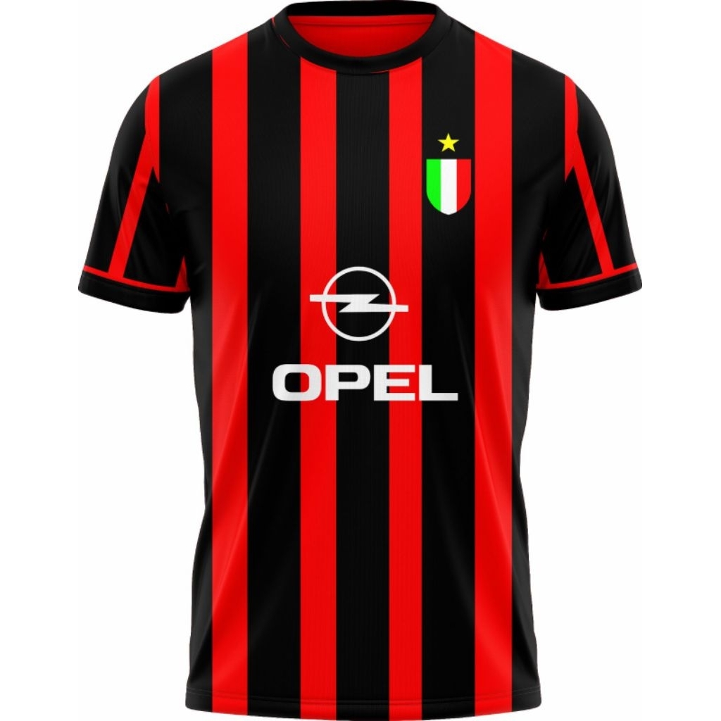 Jersey AC Milan Retro/Jersey AC milan terbaru / Arc Sport