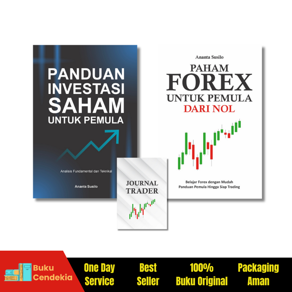 Yash Media - Paket Forex Saham (Paham Forex Untuk Pemula + Panduan Investasi Saham) - Original