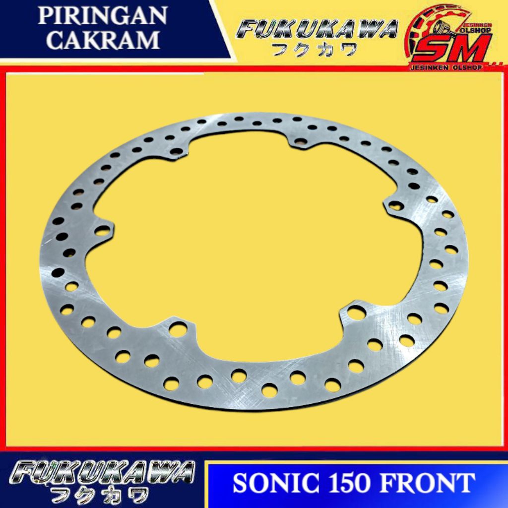 Piringan Cakram Depan Sonic 150 Fukukawa