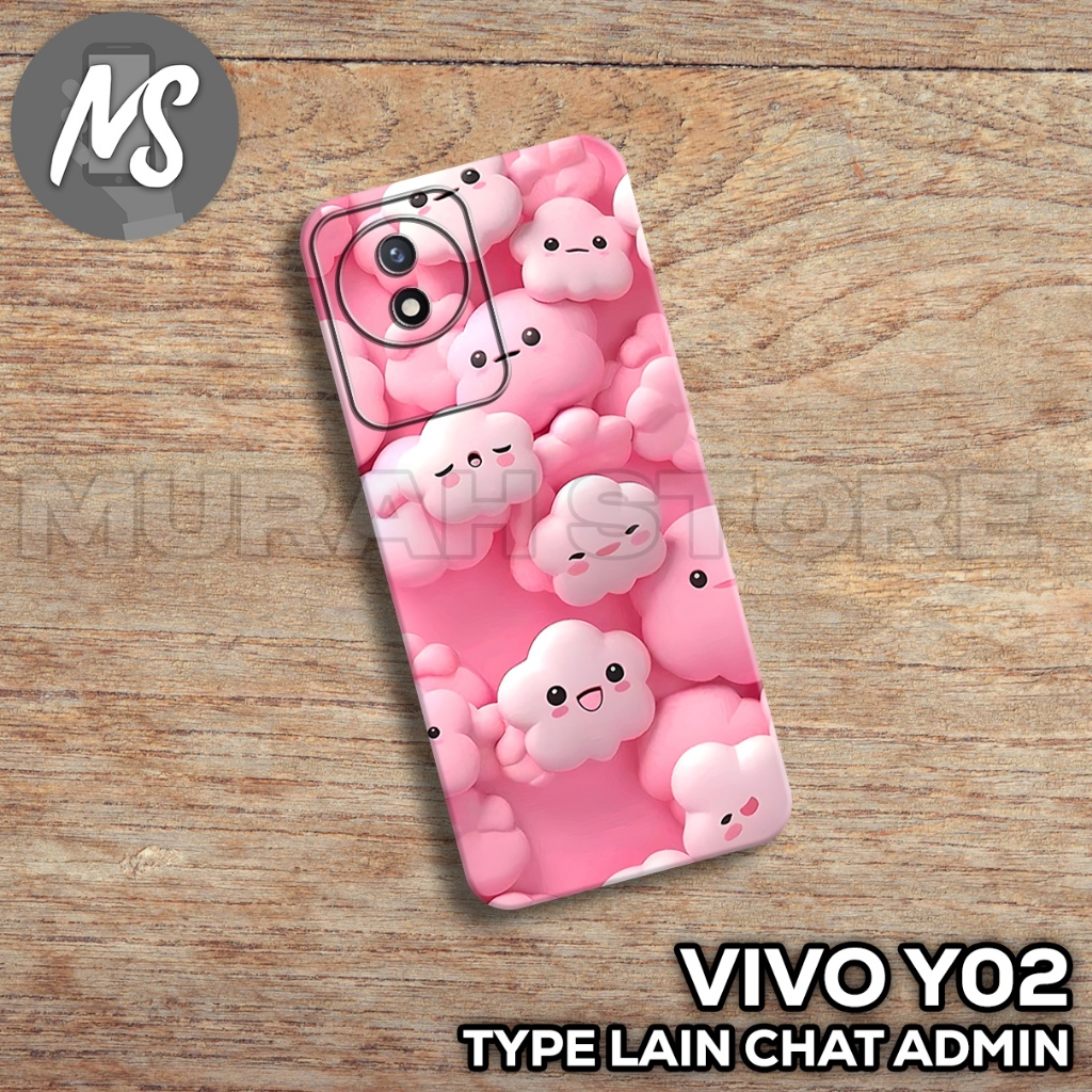 Softcase karet VIVO Y02 /MS30/motif ANIME/case VIVO Y02 /casing VIVO  Y02 /silikon