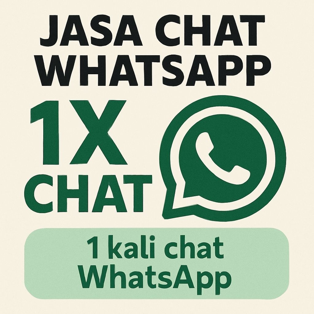 jasa chat Whatsapp murah