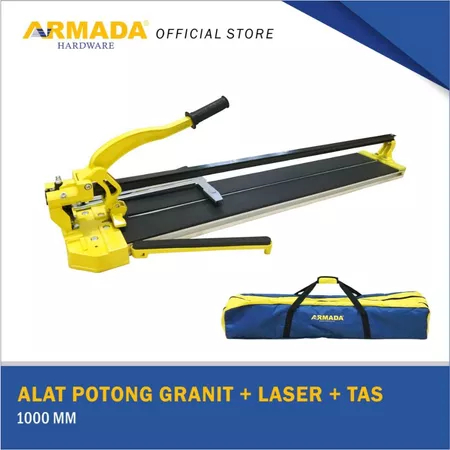Alat Potong Granit Keramik ARMADA Manual 100CM Alat Potong Laser Manual Alat Potong Keramik Murah