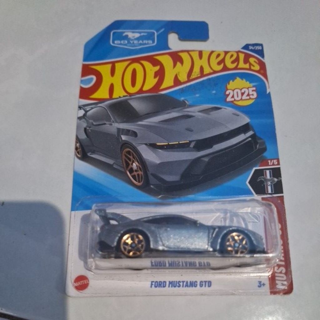 hotwheels ford mustang gtd