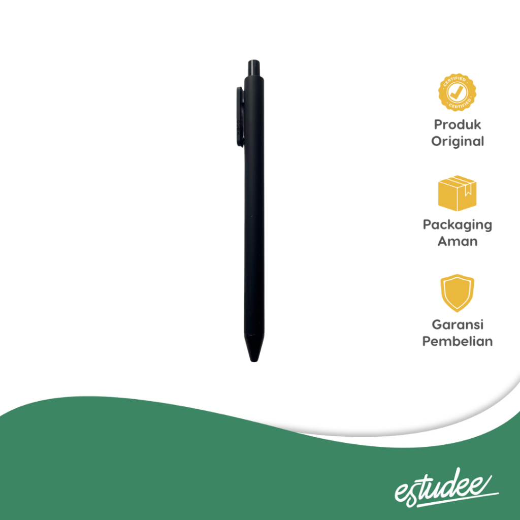 

ESTUDEE KACO PEN PURE SOFT TOUCH 0.5 HITAM