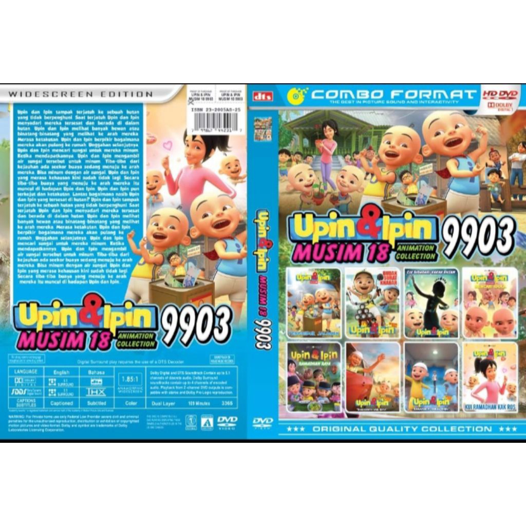 dvd Upin dan Ipin 9903