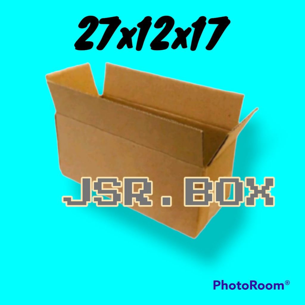 

kardus box packing 27x12x17