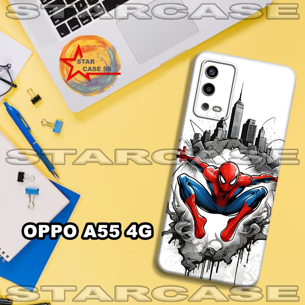 Softcase oppo a55 4g/S16/Motif cowok/case oppo a55 4g /casing Opoo a55 4g/silikon