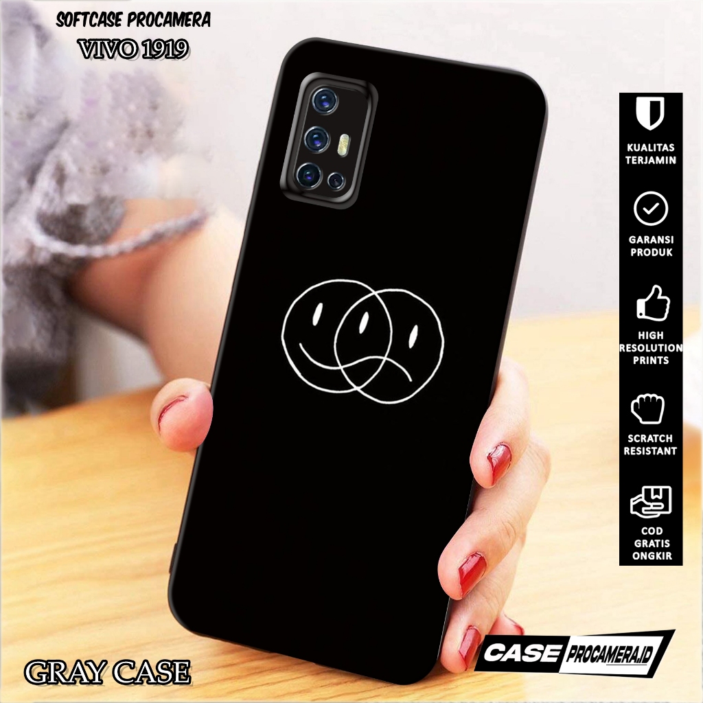 Case VIVO 1919  - Casing  VIVO 1919  ( BLCK)  - Kesing Hp - Casing Hp  - Case Hp - Case Terbaru - Ca