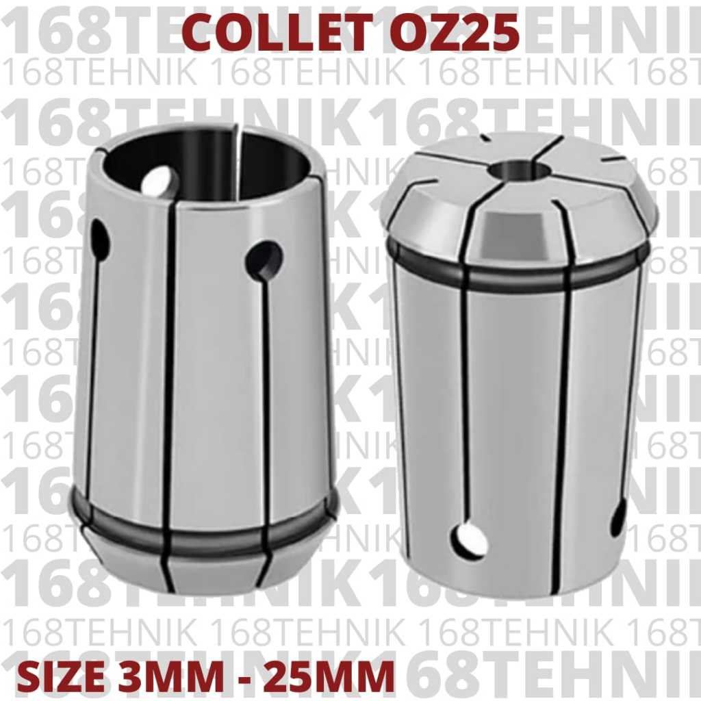 COLLET OZ25 3MM-25MM / ARBOR COLLET OZ 25 / KEPALA BOR FRAIS OZ25 /ARBOR MILING CHUCK HOLDER OZ25 AR