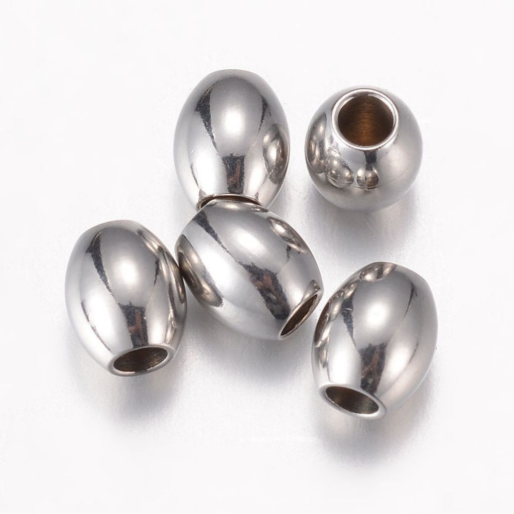 304 stainless steel barrel spacer beads