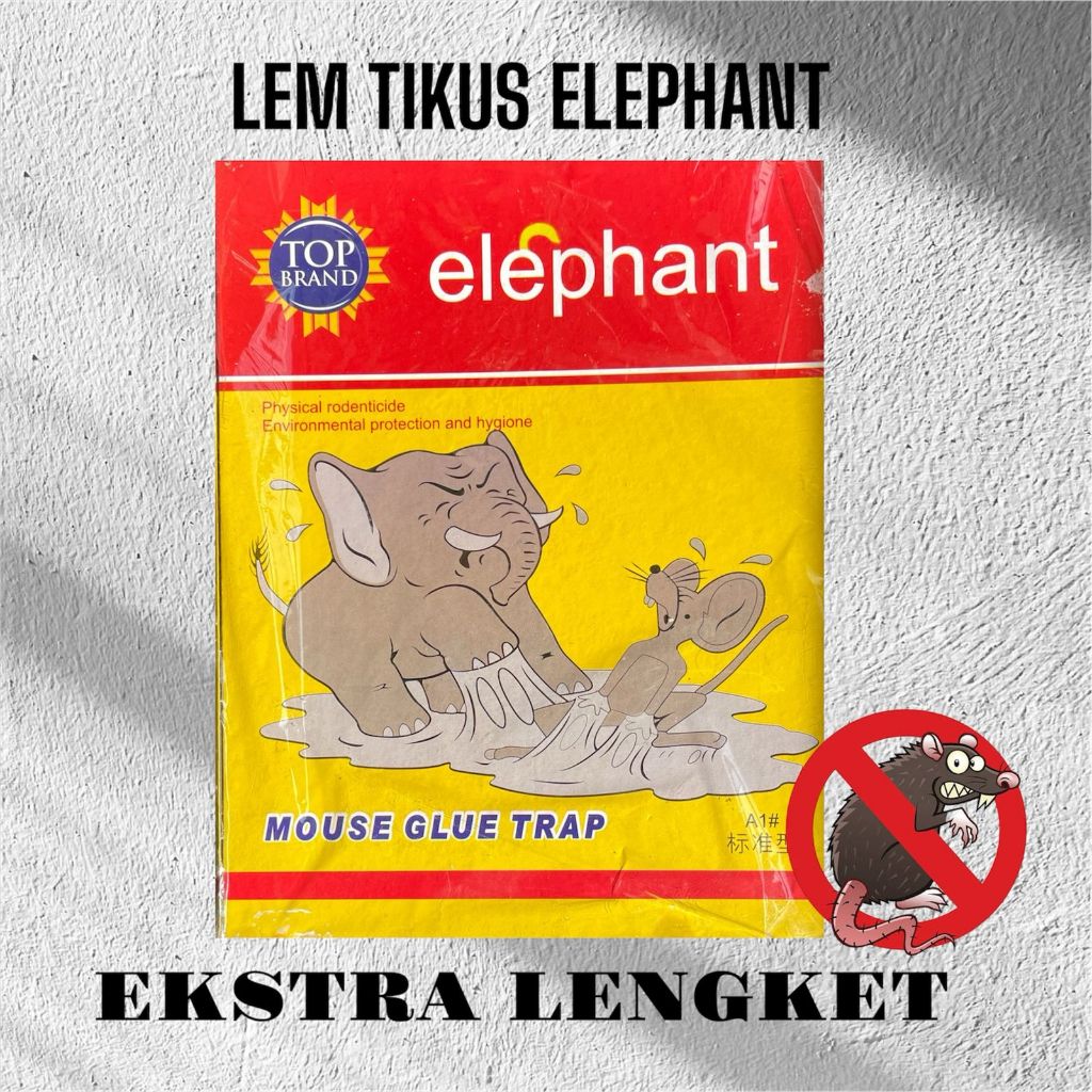 Lem Tikus Elephant Cap Gajah Ekstra Lengket