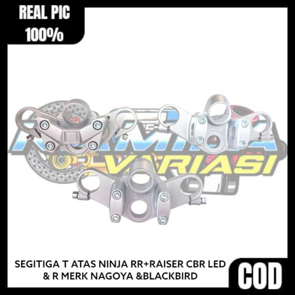 SEGITIGA T ATAS NINJA RR+RAISER CBR LED RR/R MERK NAGOYA & BALCKBIRD Motorcycle