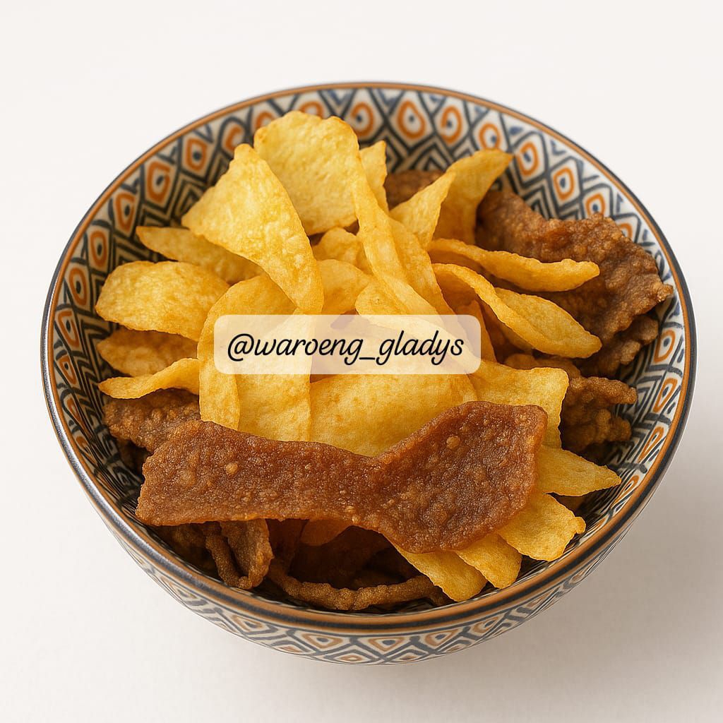 

Keripik daging mix kentang NO MSG