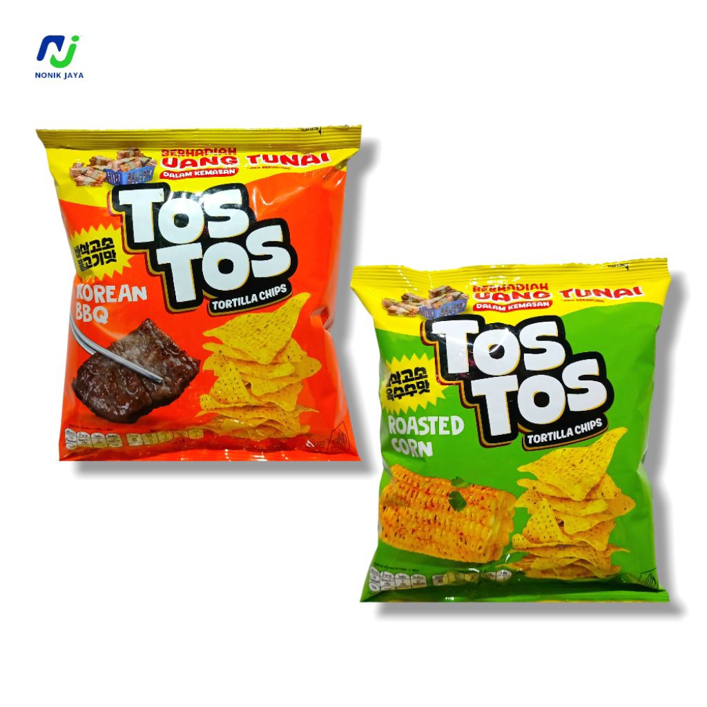

( READY STOK ) Tos Tos Tortilla Chips Renteng Isi 10 Pcs@20g _ BERHADIAH UANG TUNAI