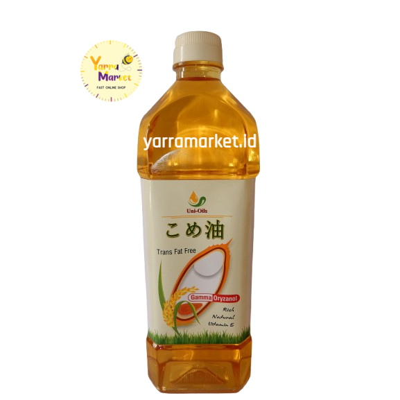 

Rice Bran Oil 100% natural vit. e & trans fat free 1 LITTER (minyak gabah beras 100%)