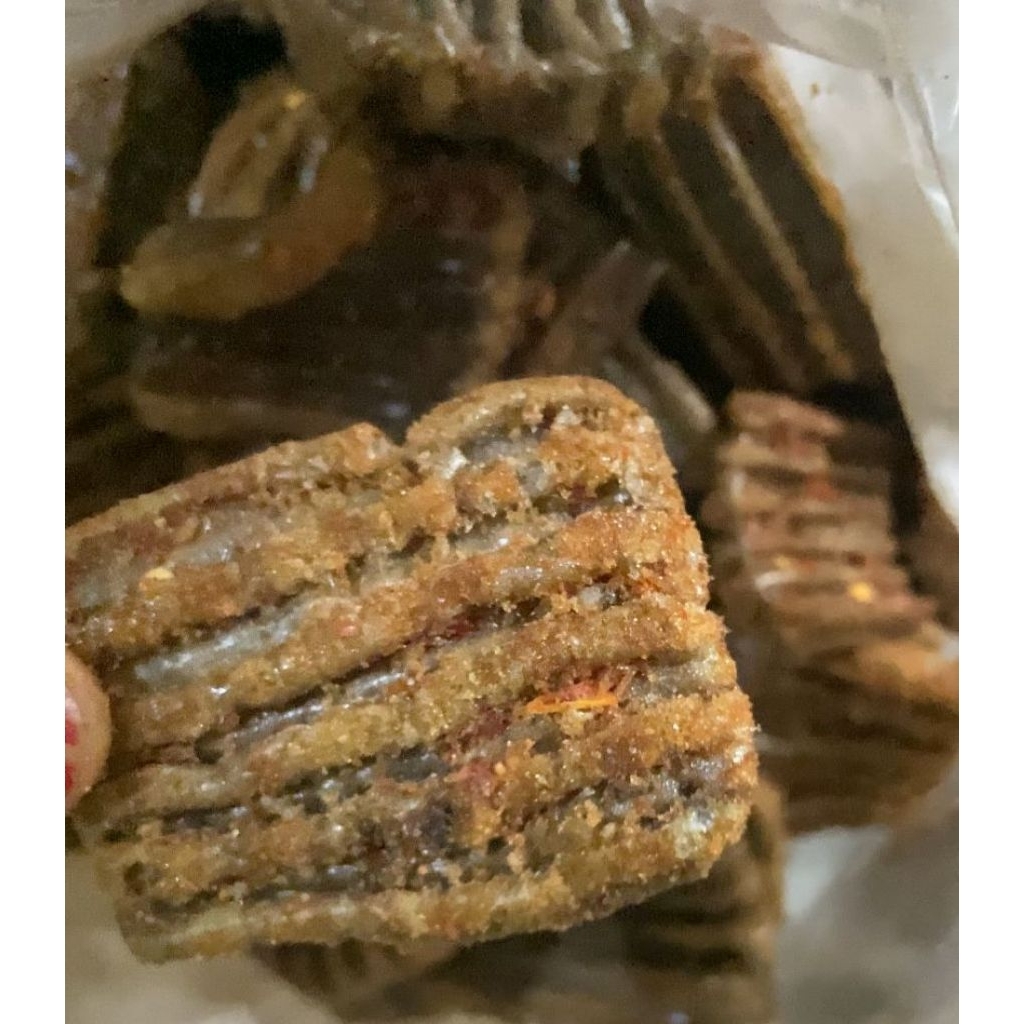 

Kerupuk Jengkol Pedas Gurih Renyah 200gr