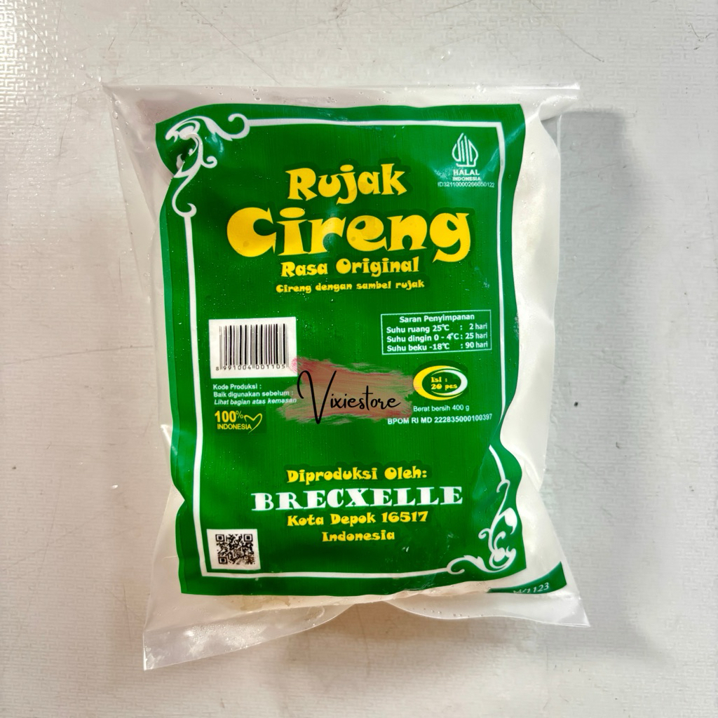 

Rujak Cireng Brecxelle Beku Frozen Original Isi 20 - Grosir