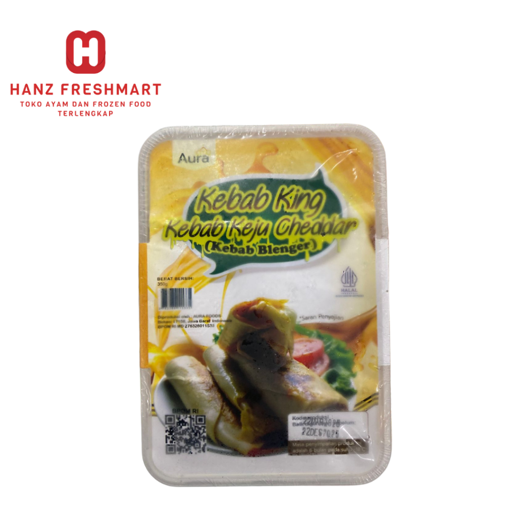 

Aura Kebab King Keju Cheddar Blenger - Hanz Freshmart