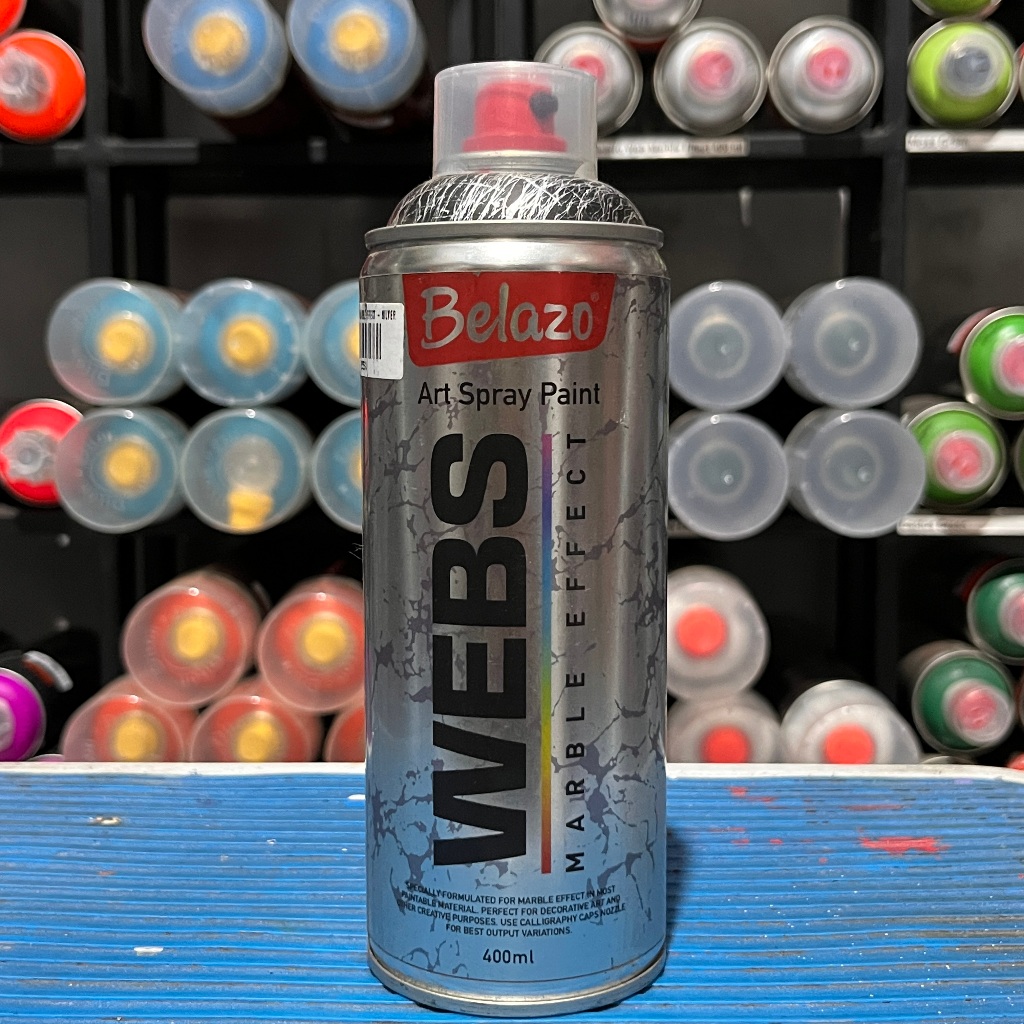 

Silver Webs Marble Effect - Belazo 400 ml - Spray Paint