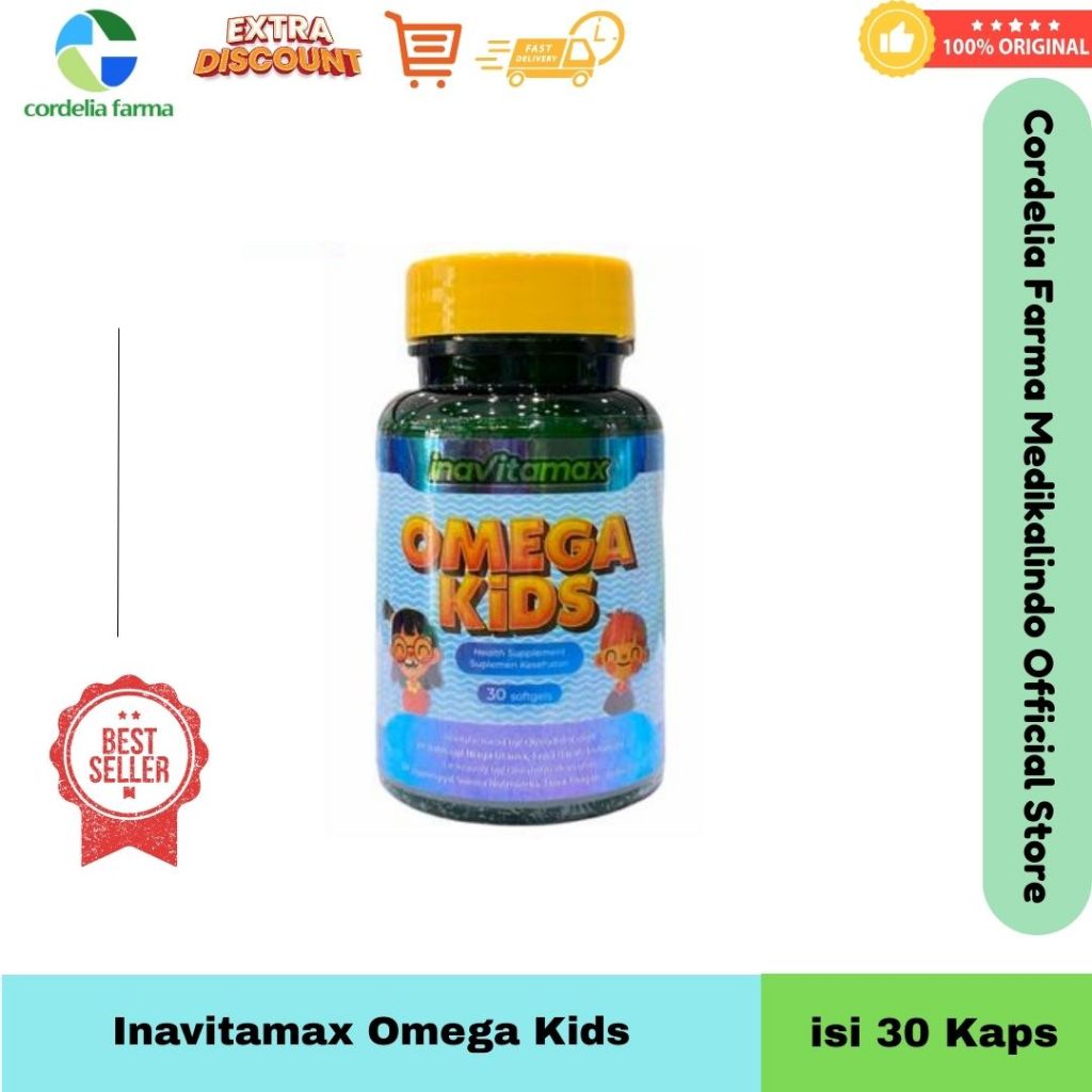 INAVITAMAX OMEGA KIDS 30 caps
