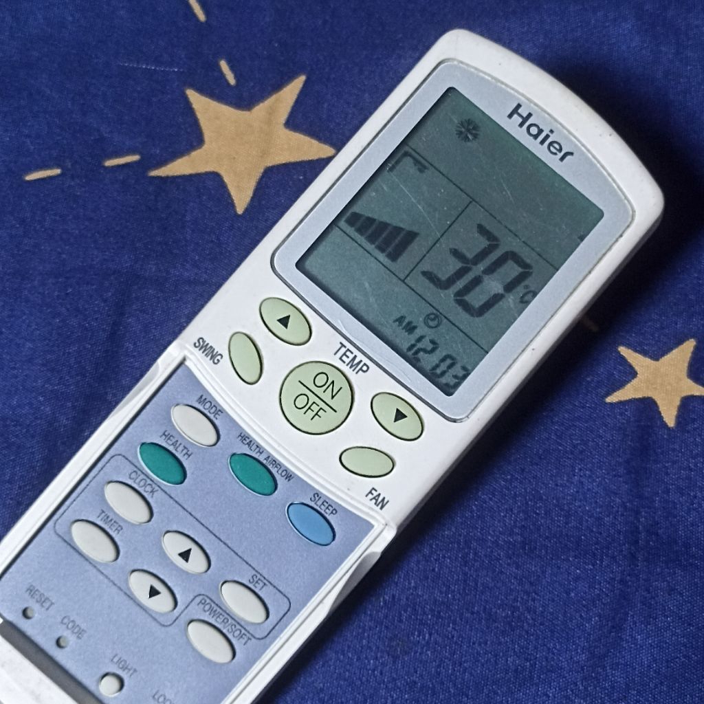 Remot AC HAIER Second Original Bawaan AC