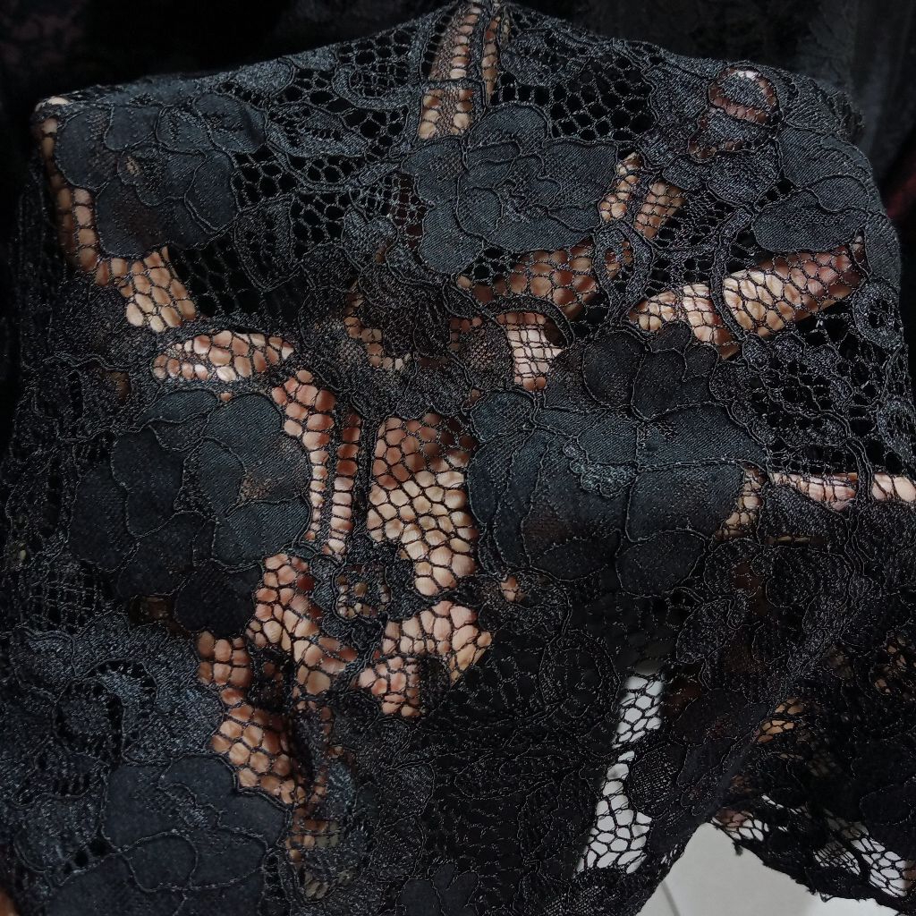 Kain Brokat Katun - Kain Brokat Premium - Kain Brokat Meteran - Kain Kebaya