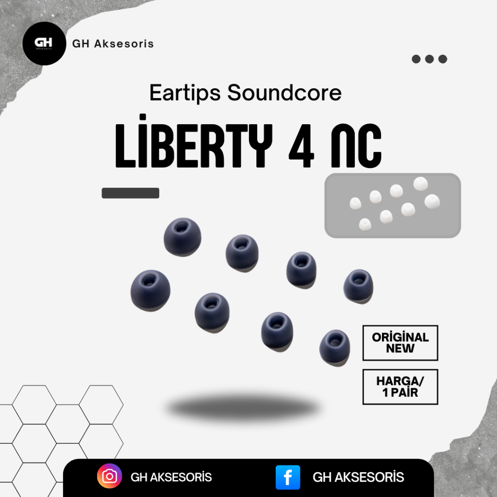 Eartips Soundcore Liberty 4NC Original per pair