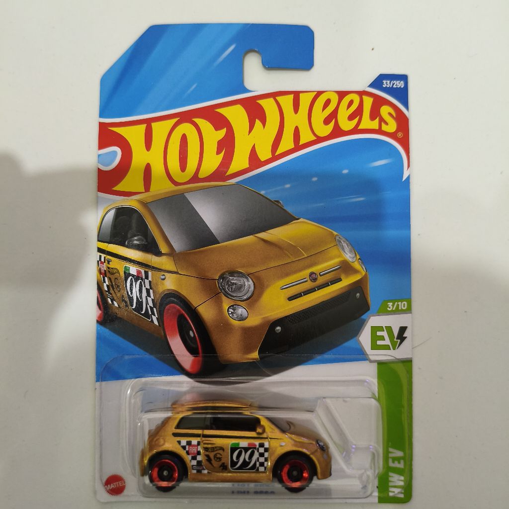 Hotwheels Fiat 500e