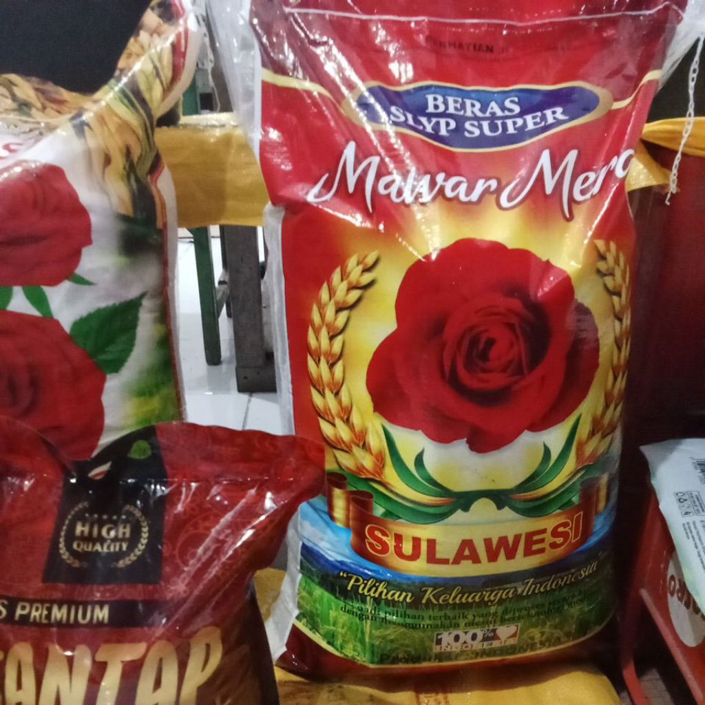 

BERAS MEDIUM ( MAWAR MERAH Sulawesi 25 kg