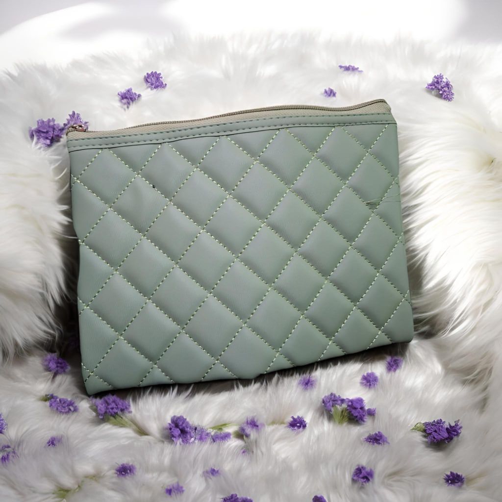 tas serbaguna bordir clutch / tas mini wanita clutch warna hijau