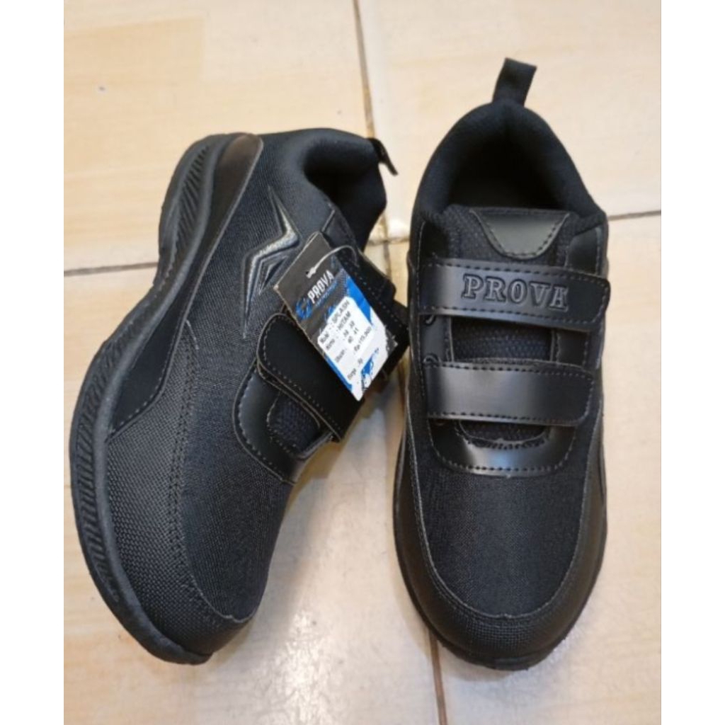 SEPATU, SEPATU SEKOLAH, SEPATU PROVA, SEPATU SEKOLAH KEKINIAN, SEPATU SEKOLAH PEREKAT, SEPATU ANAK S