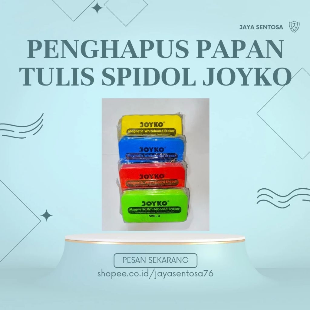 

PENGHAPUS PAPAN TULIS PUTIH MAGNET|MAGNETIC WHITEBORD ERASER