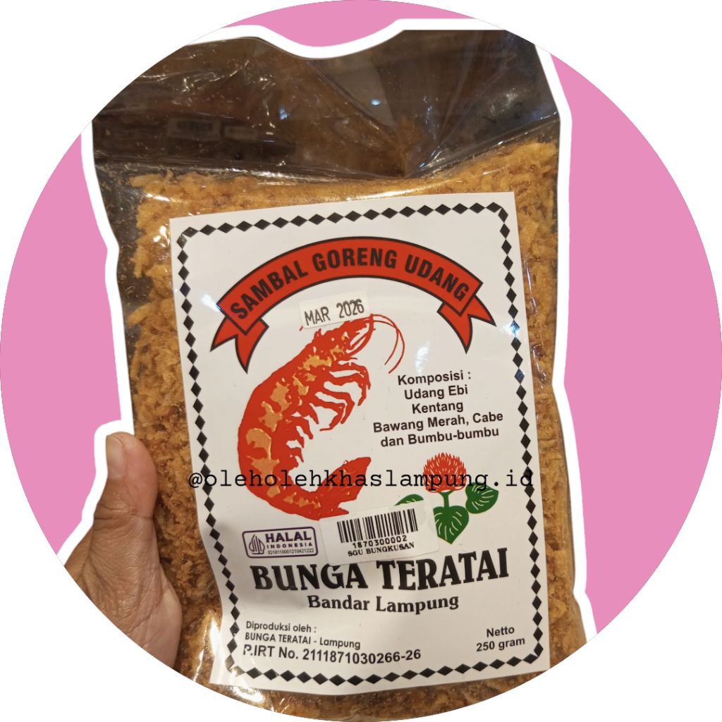

SAMBAL GORENG UDANG BUNGA TERATAI