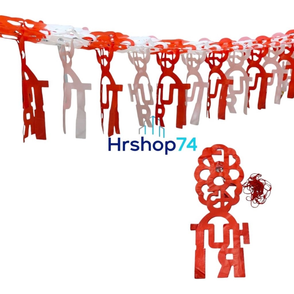 hiasan tarik HUT RI / garlan HUT RI
