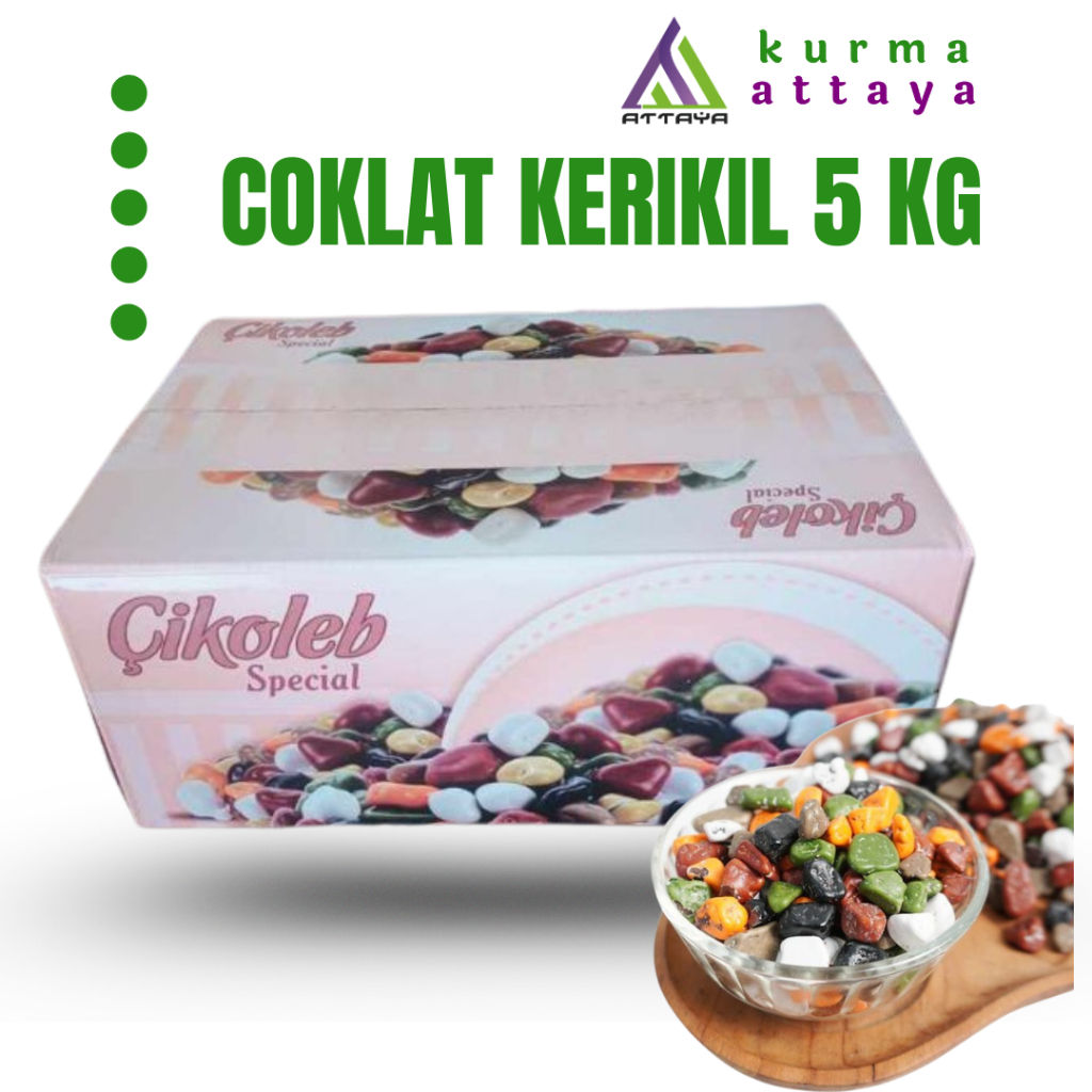 

Coklat Kerikil Turki Premium 5kg Coklat Batu Arab Stone Chocolate ROCK Oleh Oleh Haji Umroh