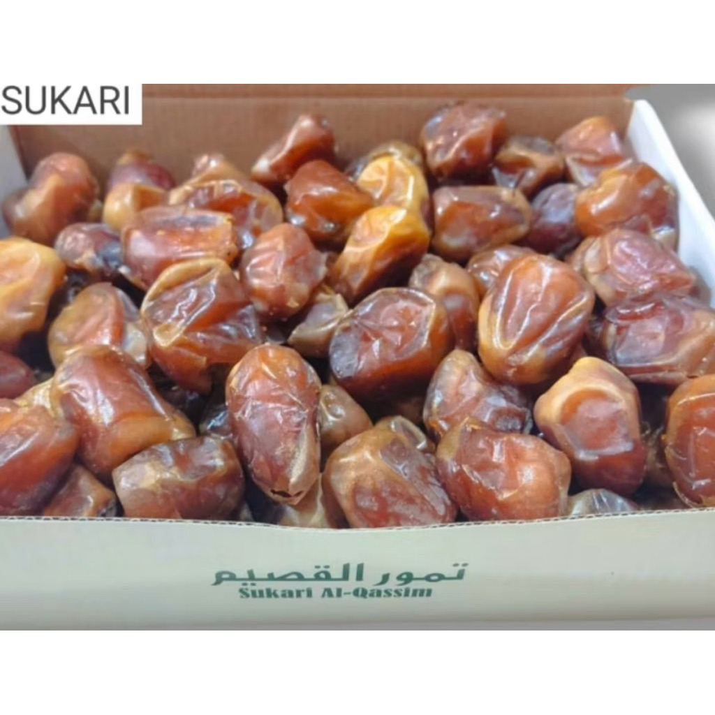 

Kurma Madu Sukari Grade A 1kg Super Lembut Kurma Sukari Al-Qassim/Kurma Raja Grade A 1kg