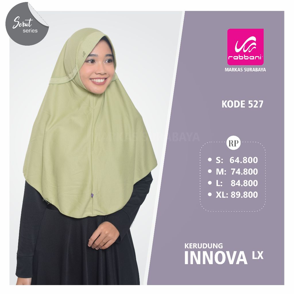 RABBANI KERUDUNG INNOVA LX WARNA (PART 2)