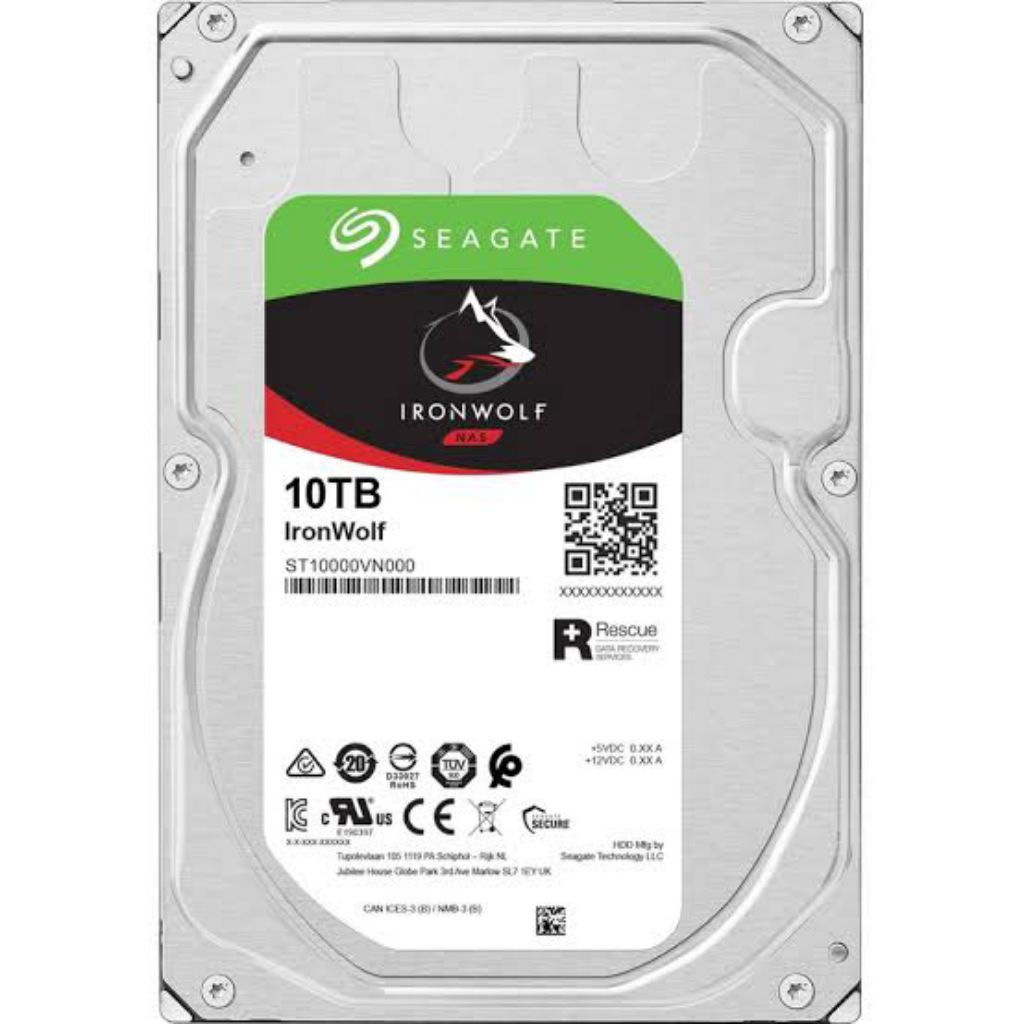 seagate 10tb ironwolf NAS