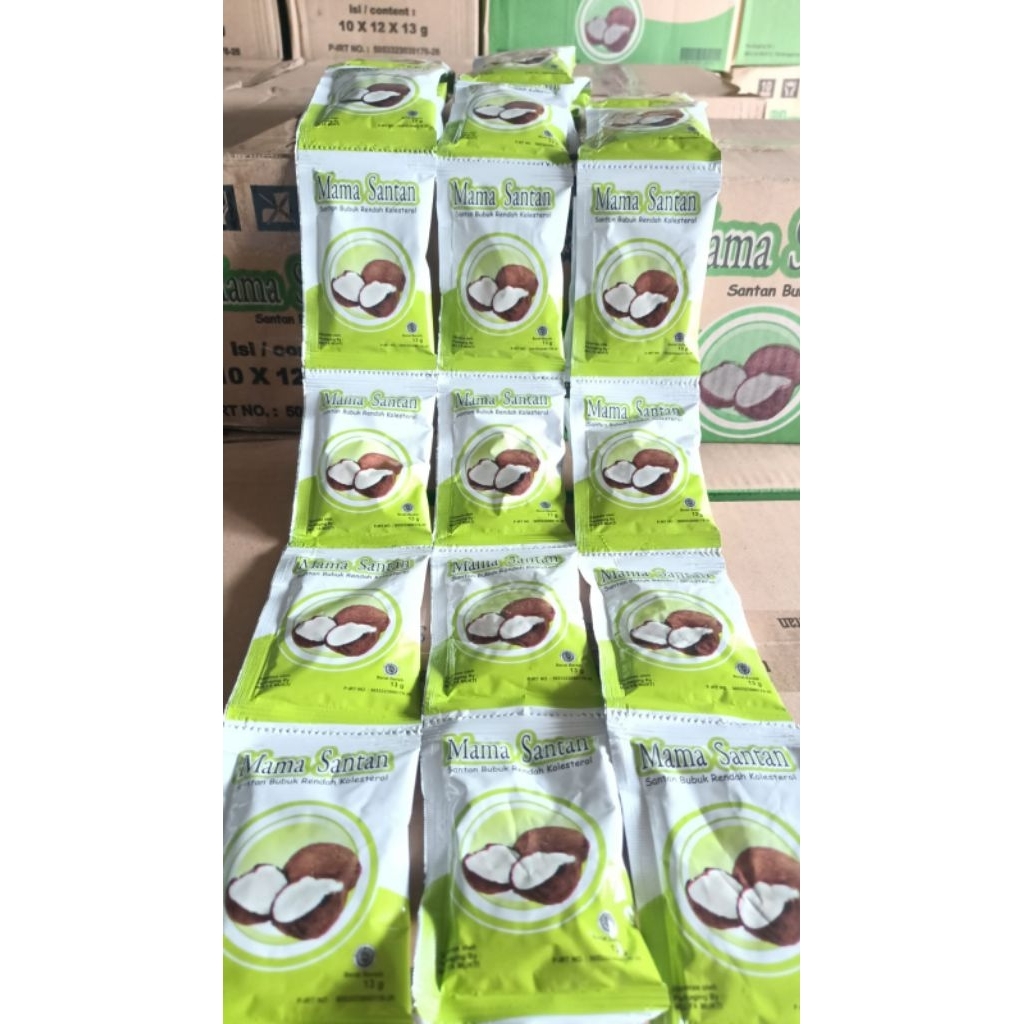 

Santan bubuk MAMASANTAN 13g 1renceng isi 10sachet