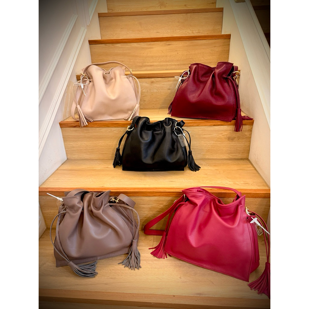 Rossa / tas kulit asli sapi/ tas kulit asli / tas wanita / tas serut/tas dumpling/tas bahu / tas sel